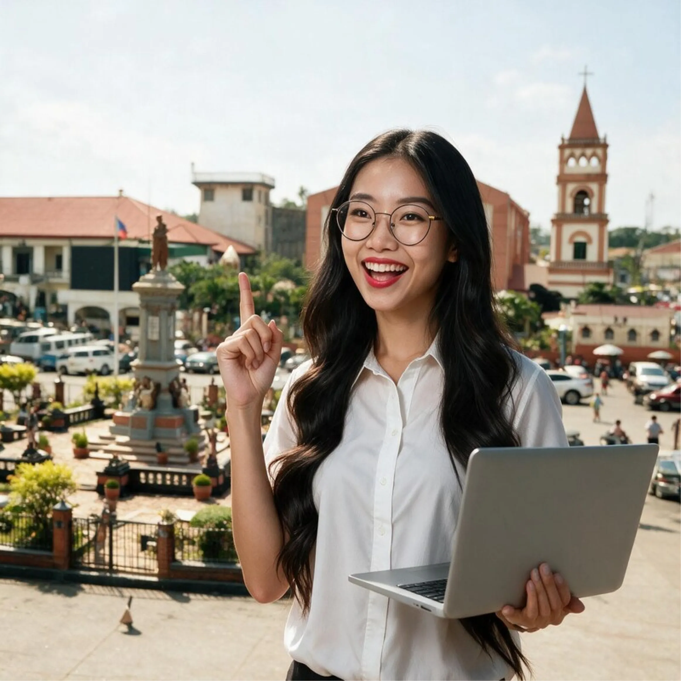 Binan and woman digital marketing