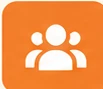 Team icon for business goals
